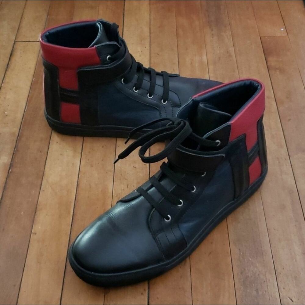 New Galetie des Tanneurs Designer Handmade Morroco Leather Trainer Sneakers 11